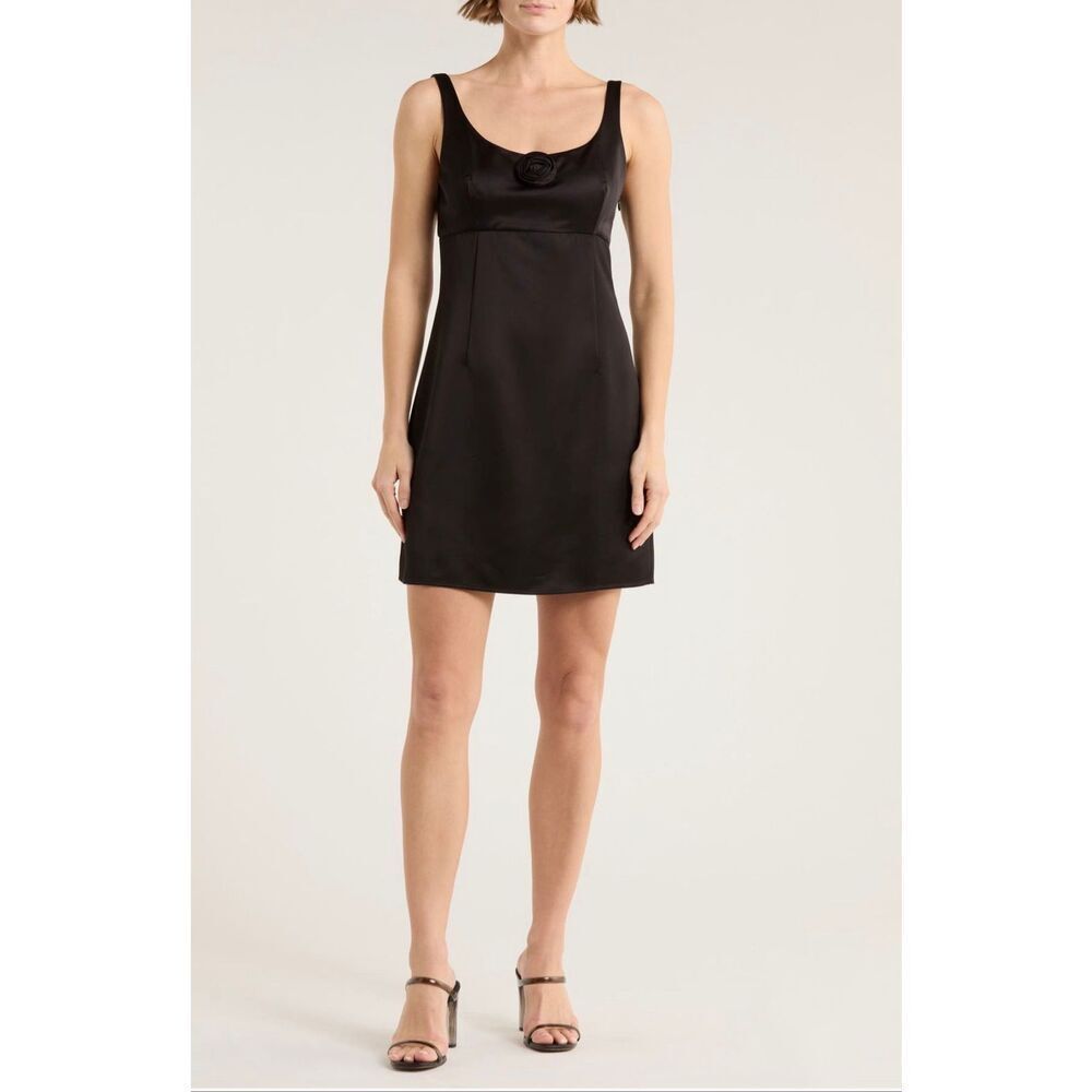 Rails Rhys Satin Crepe Mini Dress-NWT